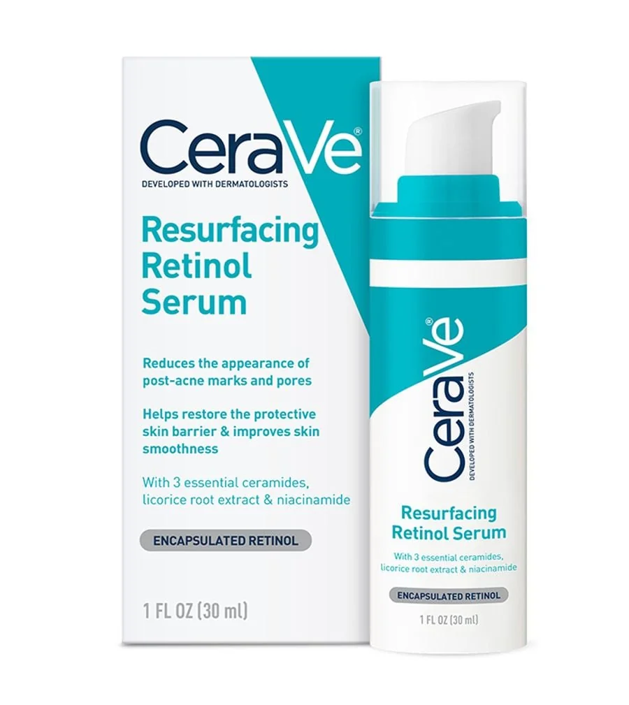 CeraVe Resurfacing Retinol Serum — official product photograph